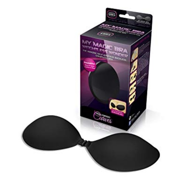 Hollywood Curves Black Weightless Wonder Bra - Picture 3 of 3